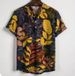 Men's Clothing Printed Shirt Hot Sale Lapel Short Sleeved Shirt Supports Design And Proofing_viptrois.com