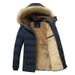 Men's Winter Puffer Jacket – Detachable Hood & Plush Fleece Lining For Extreme Cold_viptrois.com