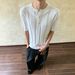 Men's Slim Fit Knitted T-Shirt Henley Collar Short Sleeve Summer New Style Business Commuter Versatile Top_viptrois.com