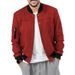 Vintage Suede Stand Collar Button-Up Jacket For Men - Casual Retro Style Coat (Multiple Colors & Sizes)_viptrois.com