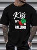 Kiss My Pallino Funny Italian Bocce Ball Player Large Capacity Backpack Print Backpacks Designer Clothes Streetwear Stretched Stylish Homme_viptrois.com
