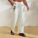 Men's Clothing Men's New Comfortable Casual Loose Wide Leg Pants Coconut Tree Print Beach Pants Trousers_viptrois.com