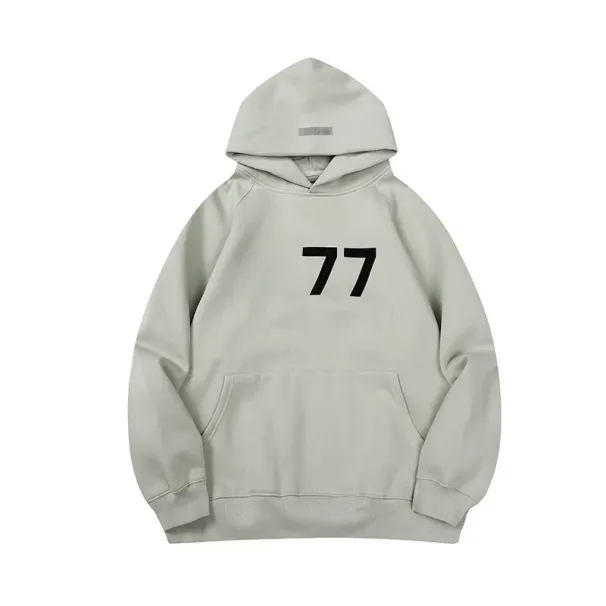 Men Women Designers Hoodies Winter Classic Letter Couple Hoodie Pants Set 1977 Sweatshirts_viptrois.com