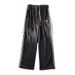 Men’s Corduroy Joggers With Side Stripes – Vintage Streetwear Sweatpants (Black/Grey/Beige, Mid-Rise, Drawstring, M-3XL)_viptrois.com