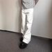 Cleanfit White Machete Jeans Men's American High Street Vibe Pants High Waist Slim Straight Flared Pants_viptrois.com