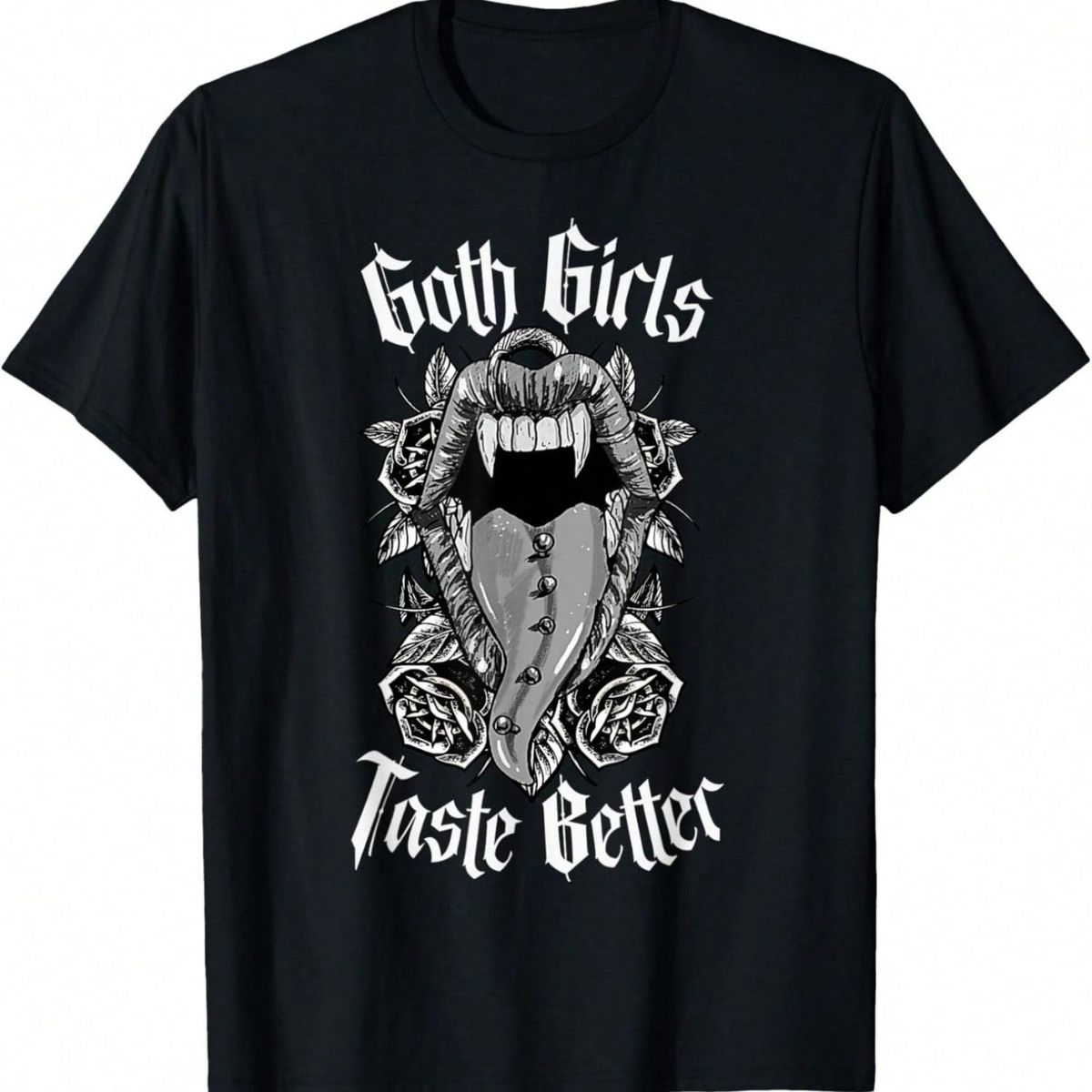 Las Chicas Góticas Saben Mejor - Camiseta De Estética Gótica Alternativa_viptrois.com