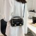 Women's Shoulder Bags Trendy Texture Color-blocking Small Bags, Women's Texture Handbags, Fashionable Single-shoulder Crossbody Bags, Women's Bags_viptrois.com
