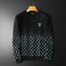 Men's Clothing Autumn And Winter Round Neck Sweater New Product Personality Letter Embroidery Casual All-match Trend Tops_viptrois.com