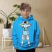 Kids’ Clothing Tops Fashion Sports Printing Series Children's Clothing Sweatshirt Men's 3D Digital Printing Loose Hoodie_viptrois.com