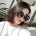 Women's Glasses metal sunglasses men's sun visor sunglasses anti ultraviolet sunglasses women's trendy style_viptrois.com