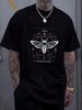 Cicada Cypher Morse Binary Code Puzzle Minimal Geek Chic Unisex T-Shirt Slightly Breathable Graphic Fashion Homme Top For Everyday Wear Streetwear_viptrois.com