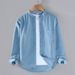 Spring Japanese Fresh Corduroy Shirt Men's Trendy Retro Striped Velvet Small Coat Korean Casual Long Sleeved Shirt_viptrois.com