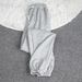 Unisex Casual Jogger Pants With Drawstring Waist, Loose Fit Sweatpants For Men & Women, Comfortable Polyester Lounge Pants For Sports & Everyday Wear_viptrois.com