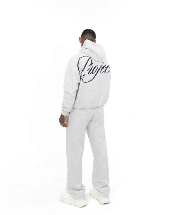 New Fashion Hoodie With Glitter Star Print & Lettering - Trendy Streetwear Pullover For Men & Women (Black/Grey/Red/White, S-XXL_viptrois.com