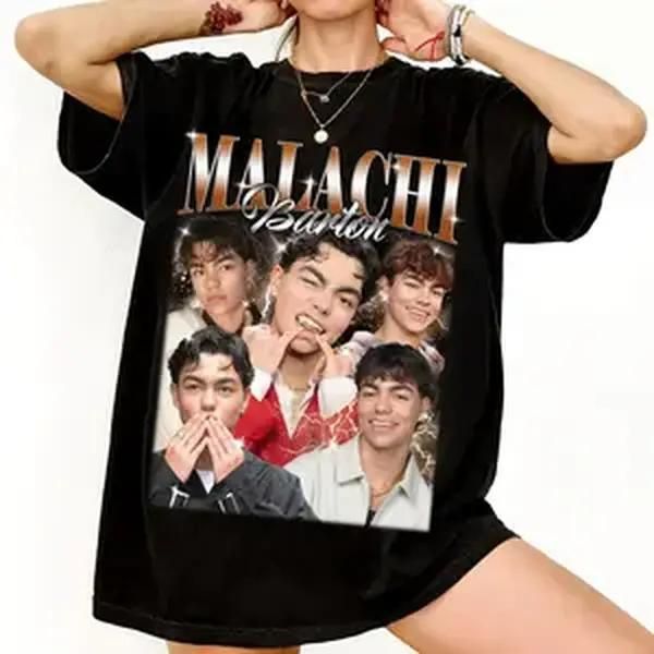 Camiseta Vitage Los 90 Estilo Retro Barto, Camiseta Estética Celebridad, Regalo Uisex Para Faáticos De Malachi_viptrois.com