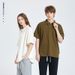 Men's Clothing Pique Cotton Polo Shirt Short Sleeve Summer New Style Lapel Paul Half Zipper T Shirt_viptrois.com