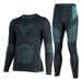 Men's Clothing Winter New Ski Underwear Quick Drying Warm Outdoor Sports Ski Equipment Sweat Wicking Breathable Functional Underwear Set_viptrois.com