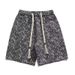 Men's Clothing Men's Summer Creative Jacquard Shorts Loose Beach Casual Versatile Sports Shorts_viptrois.com
