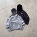 Men's Clothing Men's Trendy Hooded Graffiti Letter Print Sports Casual Comfort Sweatshirt Set_viptrois.com