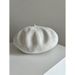 Korean Spring Summer Fashion British Beret Hat For Women Linen Breathable Thin Style_viptrois.com