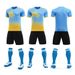Men's Clothing Fast wholesale dragon boat race training suit sports team uniform training football clothes children adult football suit men_viptrois.com