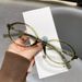 Women's Eyewear Frames Nerd Glasses Zhang Myopia Glasses Anti Blue Light Oval Retro Tortoise Shell Female Tr90 Frame_viptrois.com