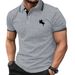 Men's Slim Fit Polo Shirt - Short Sleeve, Breathable Polyester, Stylish & Comfortable For Summer (S-2XL, 20 Colors)_viptrois.com