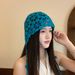 Summer Hand-crocheted Knitted Hat Children Hollow Flowers Breathable Pile Hat Fringed Sweet Cute Thin Hat_viptrois.com