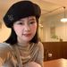 Autumn Winter For Women Korean Fashion Flower Hat Large Head Circumference Face Slimming Artistic Versatile Beret_viptrois.com
