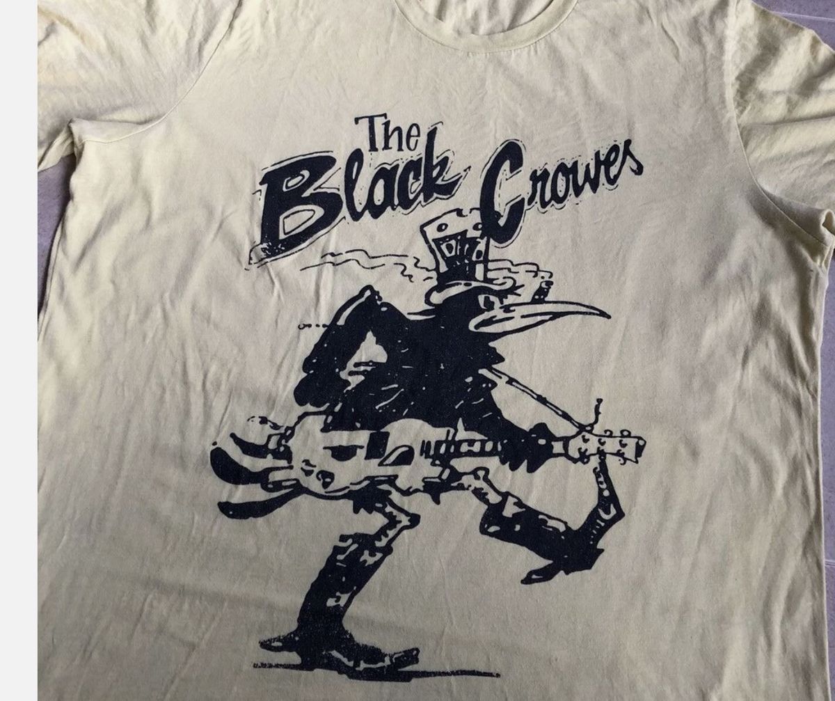 The Black Crowes Rock Band T Shirt Mens Womens Tees Top, Rock Band Shirt, Remake White Color_viptrois.com