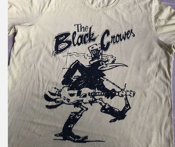 The Black Crowes Rock Band T Shirt Mens Womens Tees Top, Rock Band Shirt, Remake White Color_viptrois.com