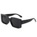 New Fashion Large Square Frame Sunglasses Frame Concave Men And Women Ins Style Xiaoxiang Sunglasses UV Protection For Men And Women_viptrois.com