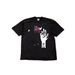 Heavyweight Pure Cotton Loose Short Sleeved T-Shirt Oversized "Escape From The Palm" Print For Couples Men And Women 250g_viptrois.com