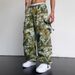 Men's Clothing Casual Overalls High Street Straight Outdoor Assault Pants Loose Casual Pants_viptrois.com