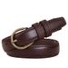 Internet Celebrity Women's Versatile Thin Ins Style Decorative Black Jeans Belt Men's Trendy Fashion_viptrois.com
