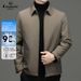 Pure M-7XL Plus Size Lightweight Men's Business Executive New National Standard 90 White Duck Down Jacket Men_viptrois.com