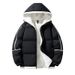 Winter New Hooded Cotton Jacket Thickened Warm Trendy Casual Loose Down Jacket Outdoor Sports Breadcoat_viptrois.com
