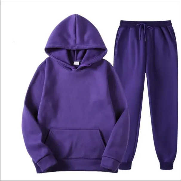 Men Set Fleece Hoodie Pant Thick Warm Tracksuit Sportswear Fashion Backwoods Hooded Track Suits Male Sweatsuit 240911_viptrois.com