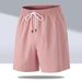 Men's Clothing Shorts Summer Style Trend Cool Thin Shorts Men's Large Size Straight Pants_viptrois.com