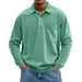 Men's Clothing Men's Shirt Solid Color Casual Versatile Long Sleeve Top Trendy Tie Dye Short Sleeve T-Shirt Summer Style_viptrois.com
