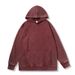 Vintage Washed Cotton Hoodie For Men - Oversized Retro Streetwear Pullover With Distressed Finish (Available In Charcoal Grey/Khaki/Lavender/Burgundy)_viptrois.com