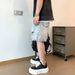 Men's Distressed Denim Shorts - 5-Inch Inseam Relaxed Fit Casual Cutoff Jeans Shorts For Men, Streetwear Summer Style_viptrois.com