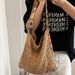 Large Capacity Handbag Ethnic Beach Woven Bag Flower Flower Shoulder Bag_viptrois.com