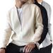 Pure Hot-Selling European Plus Size Sweater Knitwear Men's Cardigan Jacket Warm Slim Fit Business Factory Cross-Border_viptrois.com
