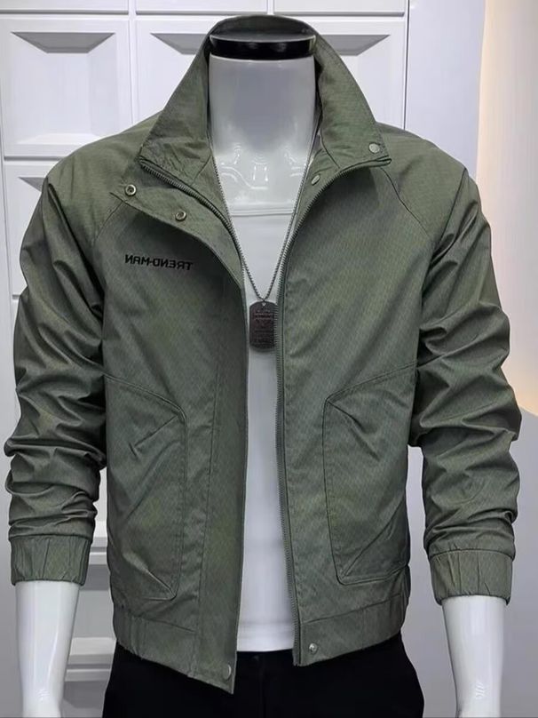 2025 Spring And Autumn Handsome Jacket Men's Ins High Street Tide Brand Hong Kong Model Japanese Harajuku Model Korean Version Fashion Loose Jacket_viptrois.com