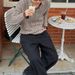 Men's Clothing V Neck Men's Knitted Sweater Tops Breathable Youthful Casual Men's Tops_viptrois.com