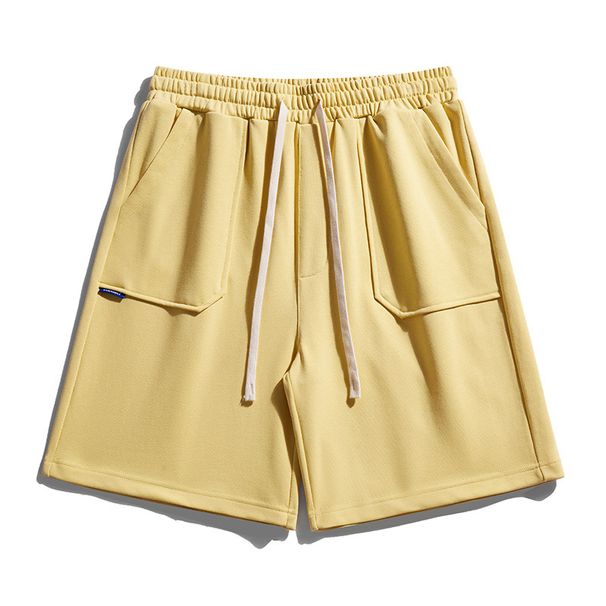 Live Streaming Men's Casual Shorts, Thin Simple Brand Sports Five Quarter Basketball Pants, Slimming And Trendy_viptrois.com