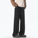 Autumn And Winter Flared Pants American High Street Casual Pants Men's Loose Fashion All Match Machete Pants Sweatpants_viptrois.com