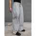 Men's Clothing Lightning Print Casual Trousers For Men, Trendy Straight Leg Sporty Versatile Long Trousers, Hot Selling Foreign Trade, Ready To Ship._viptrois.com