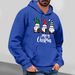 Pure 2024 European And American Christmas Hoodie For Men, Cartoon Hip-Hop Long Sleeve Holiday Style Sweatshirt, Streetwear_viptrois.com